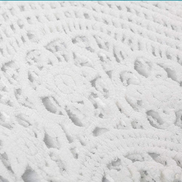 🆕️ White Crochet Backless Long Top or Minidress💕 - Picture 4 of 7